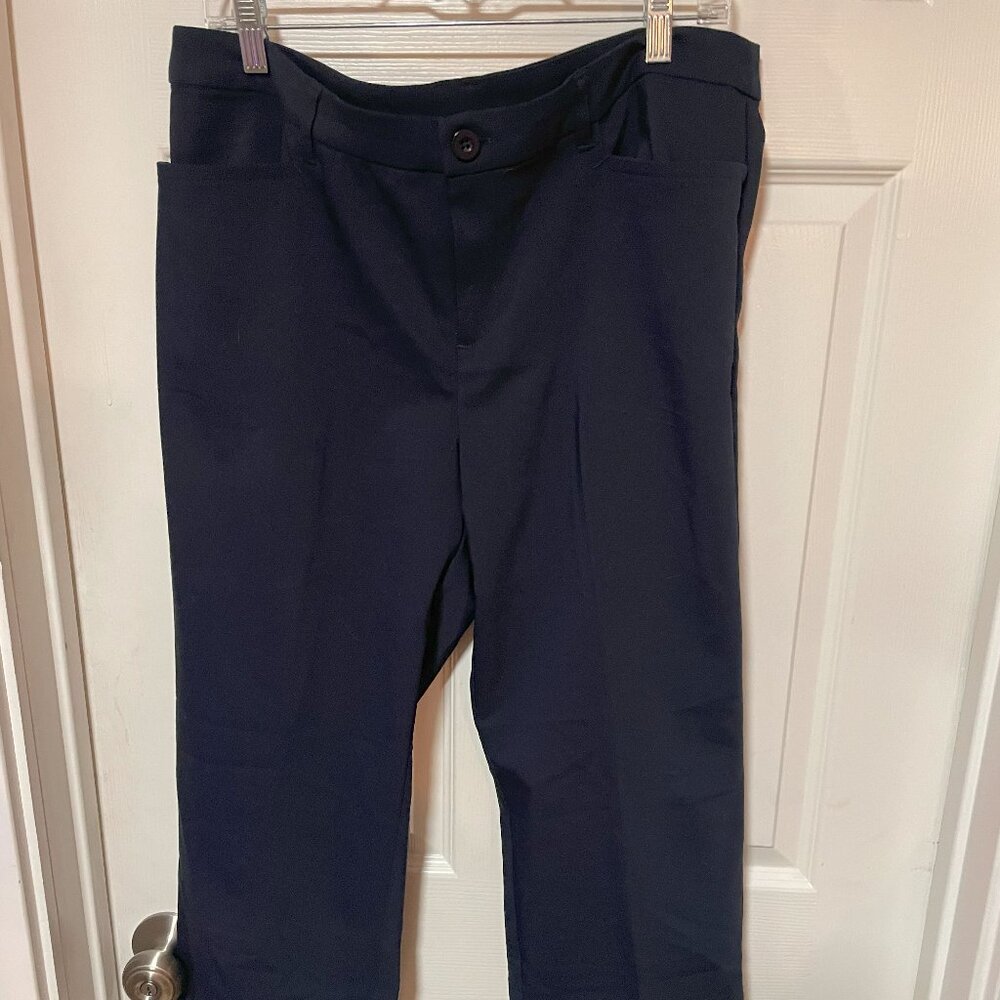 Christoper & Banks Navy Slacks NWT - 12 Short